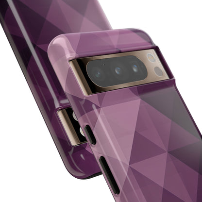 Gradient Purple Mosaic Google Pixel 8 - Tough Phone Case