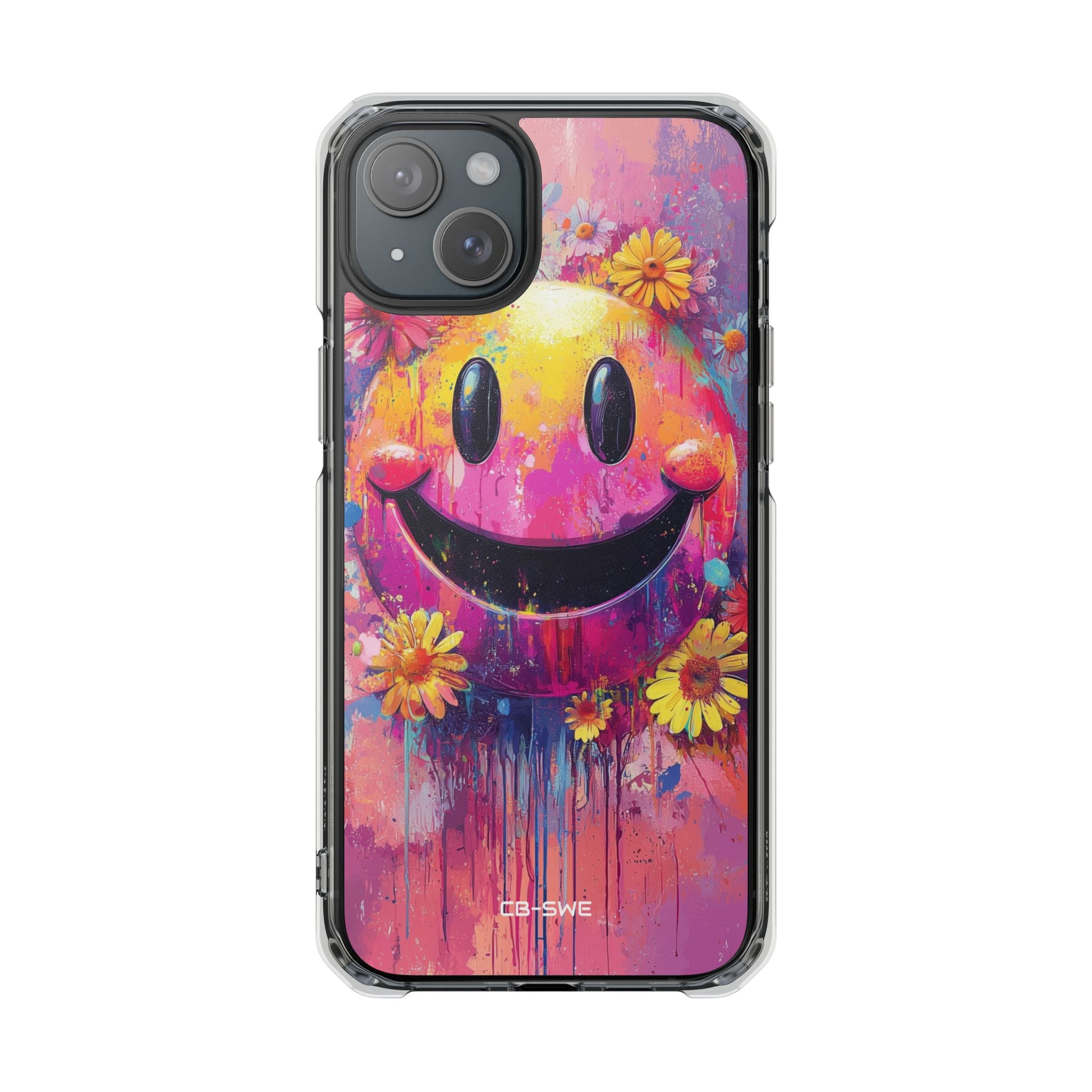 Joyful Smile Blooms iPhone Case - Impact