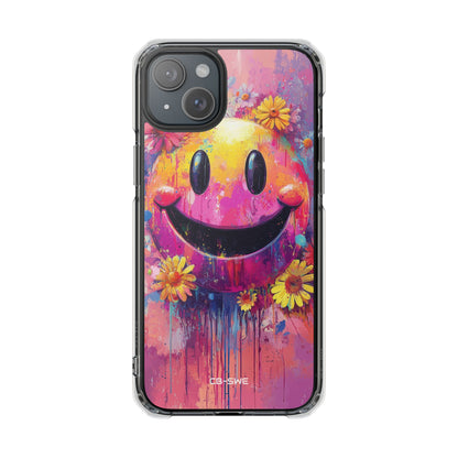 Joyful Smile Blooms iPhone Case - Impact