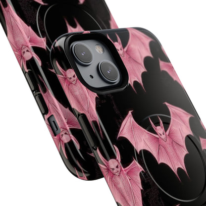 Pink Batwave iPhone 14 Plus Case - Tough+