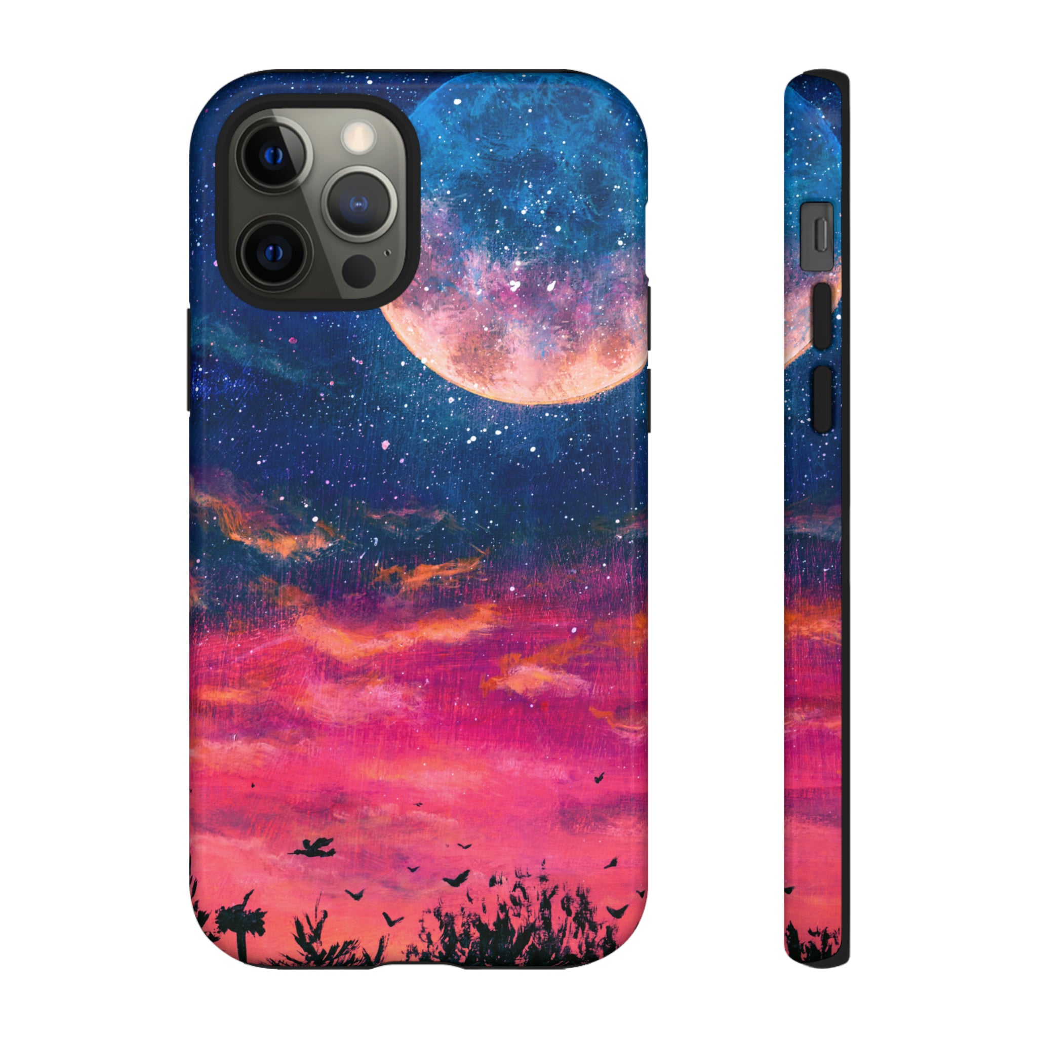 Oil painting - Big Planet - Protective Phone Case