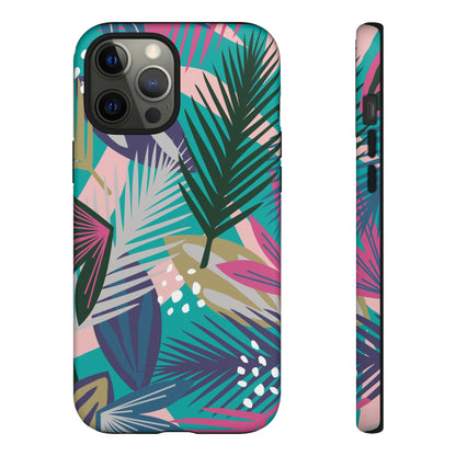 Tropical Leaf Loki - Protective Phone Case