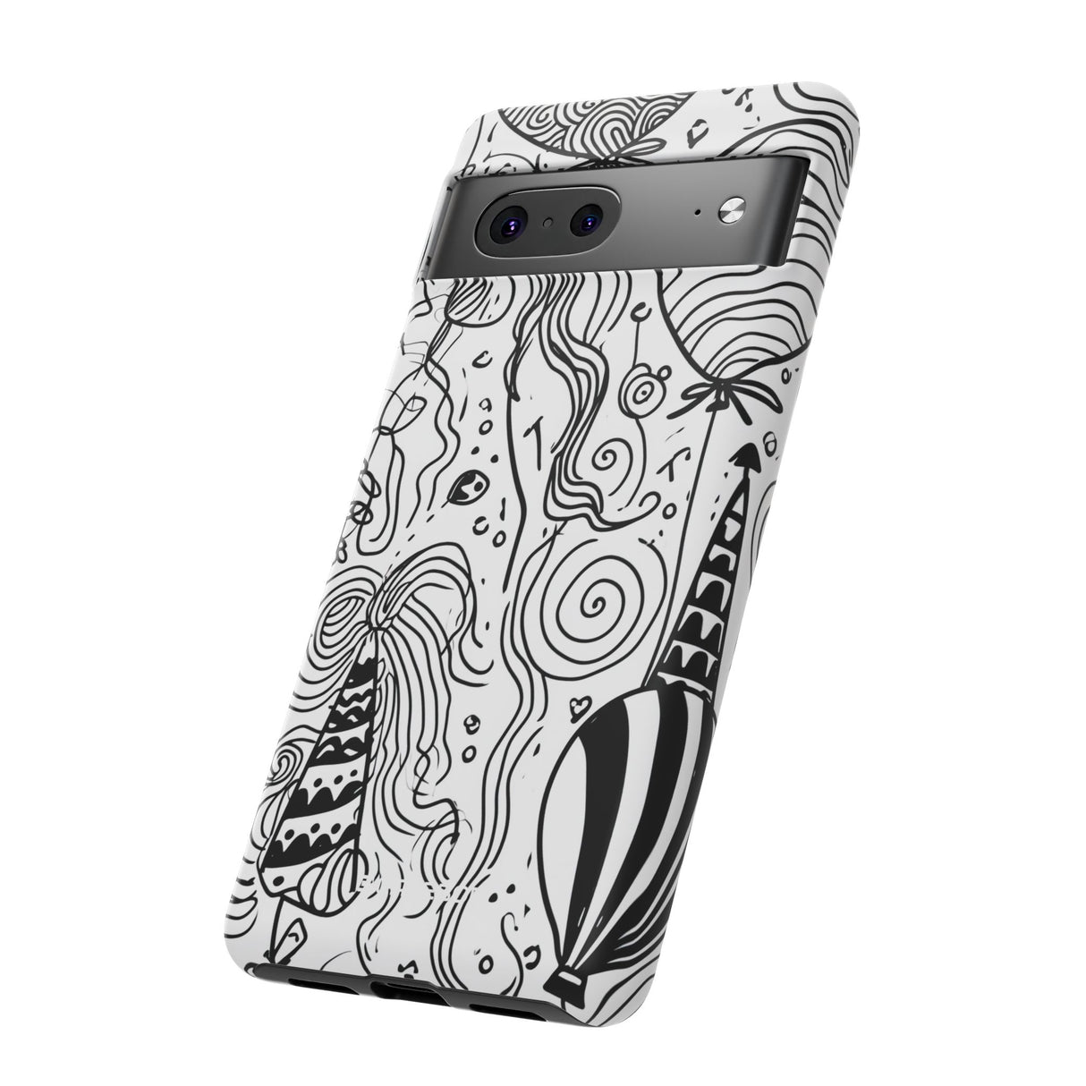 Whimsical Festivity | Protective Phone Case for Google Pixel