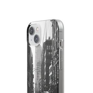 Noir Urban Serenity | Flexible Phone Case for iPhone