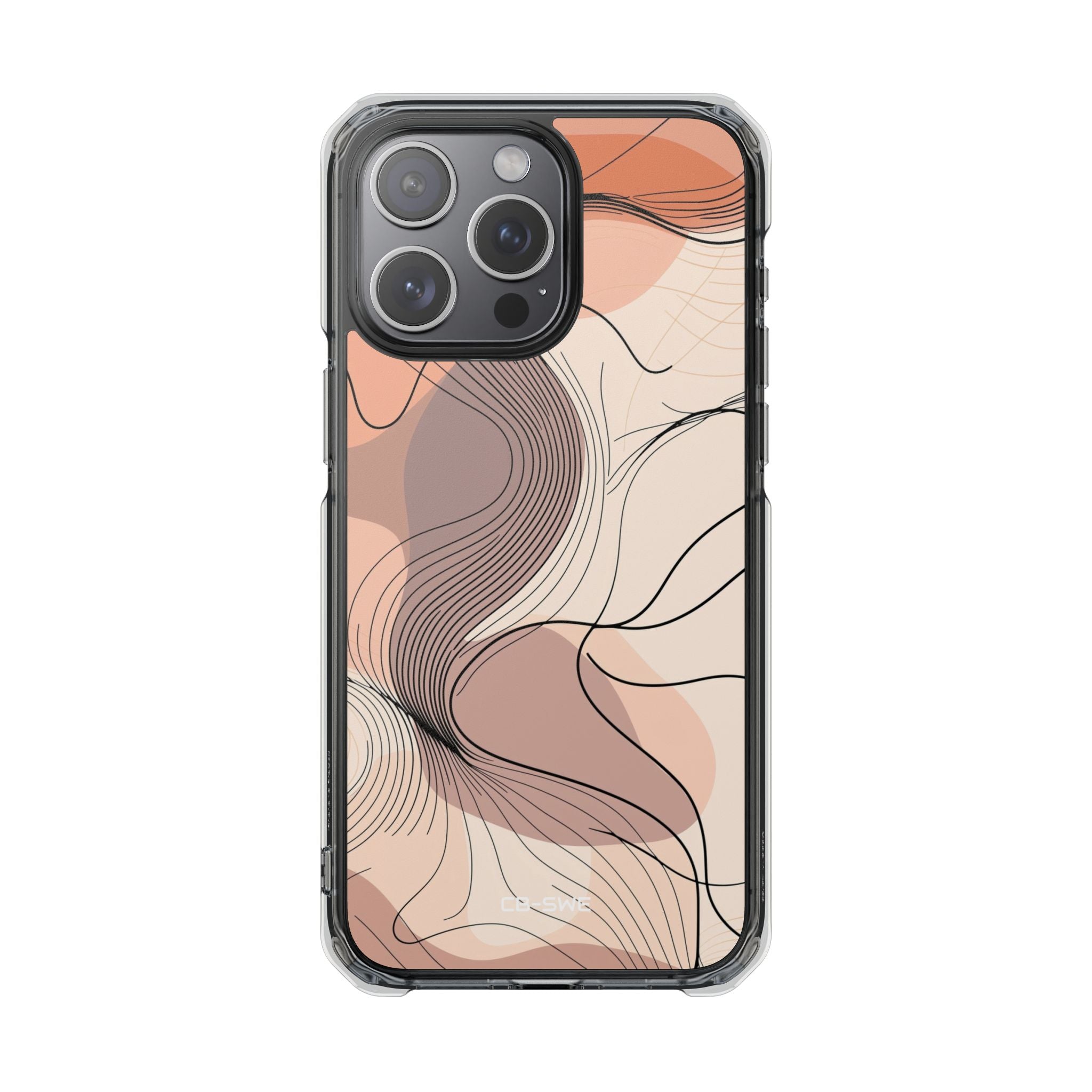 Gentle Waves Flow iPhone Case - Impact