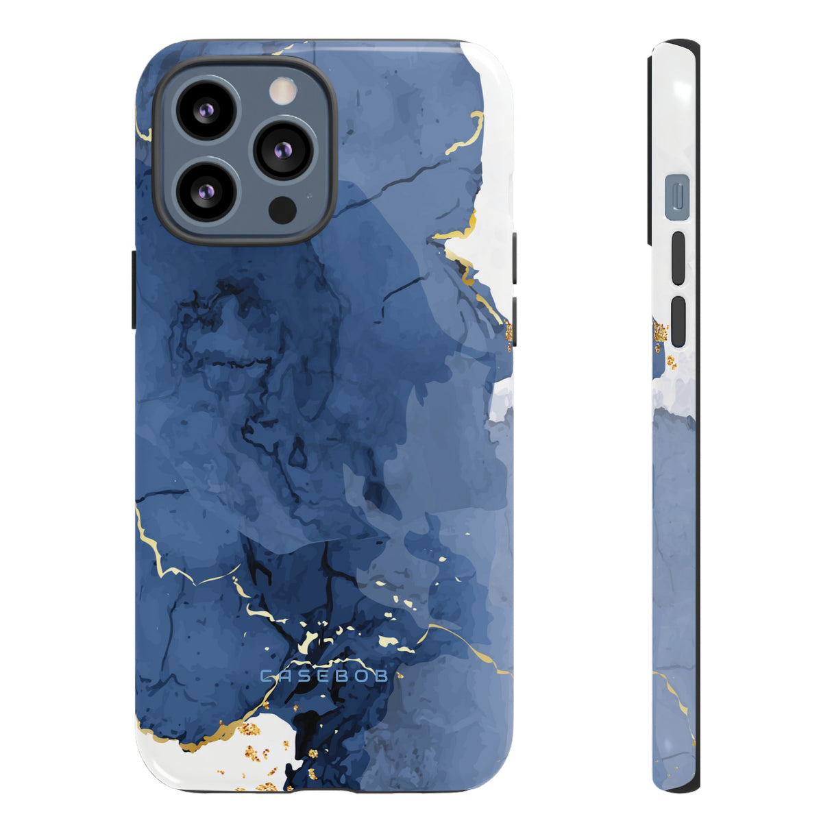 Timeless Blue Watercolor - Protective Phone Case