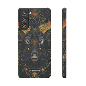 Celestial Taurus Mystique | Slim Phone Case for Samsung