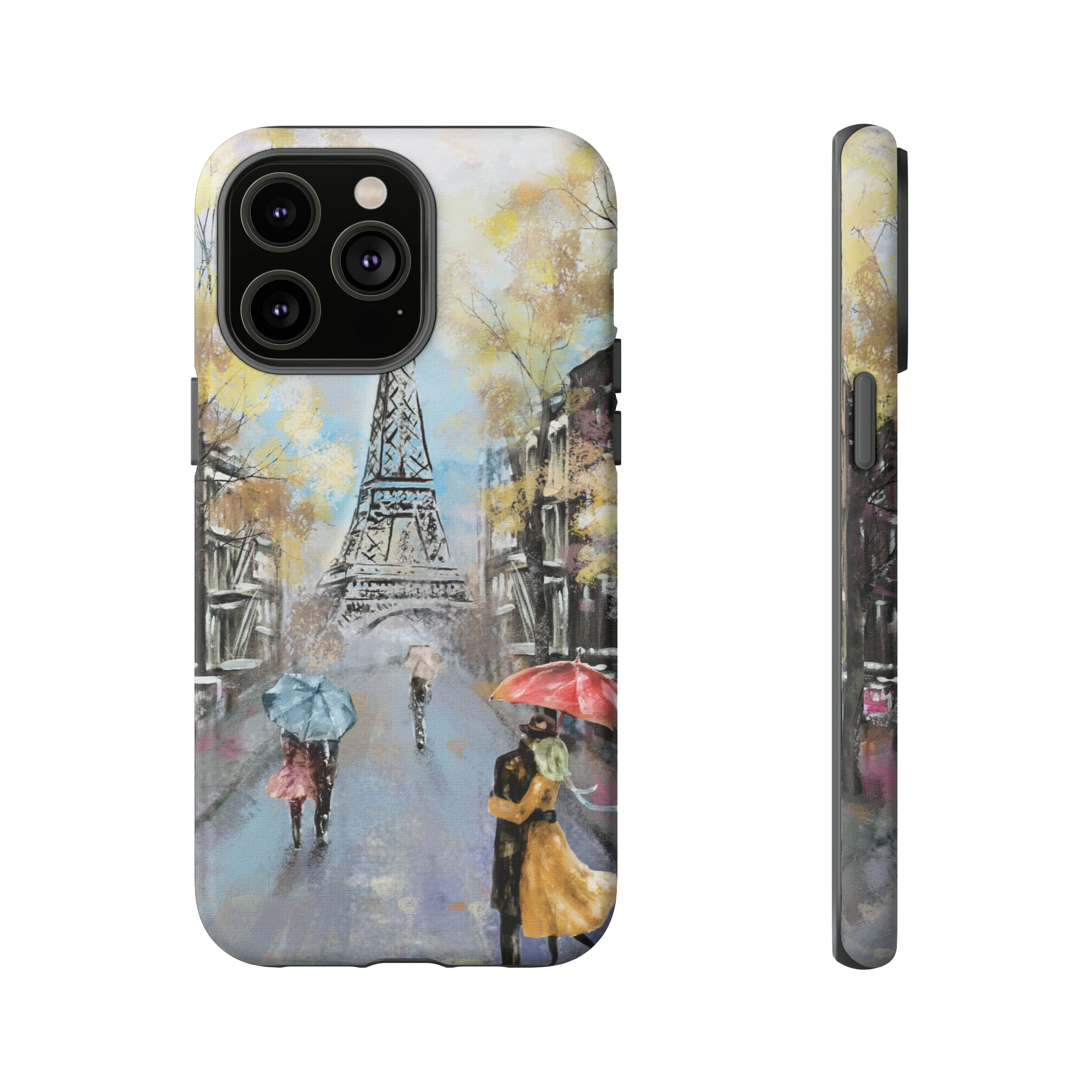 Oil Painting - Paris - Protective Phone Case