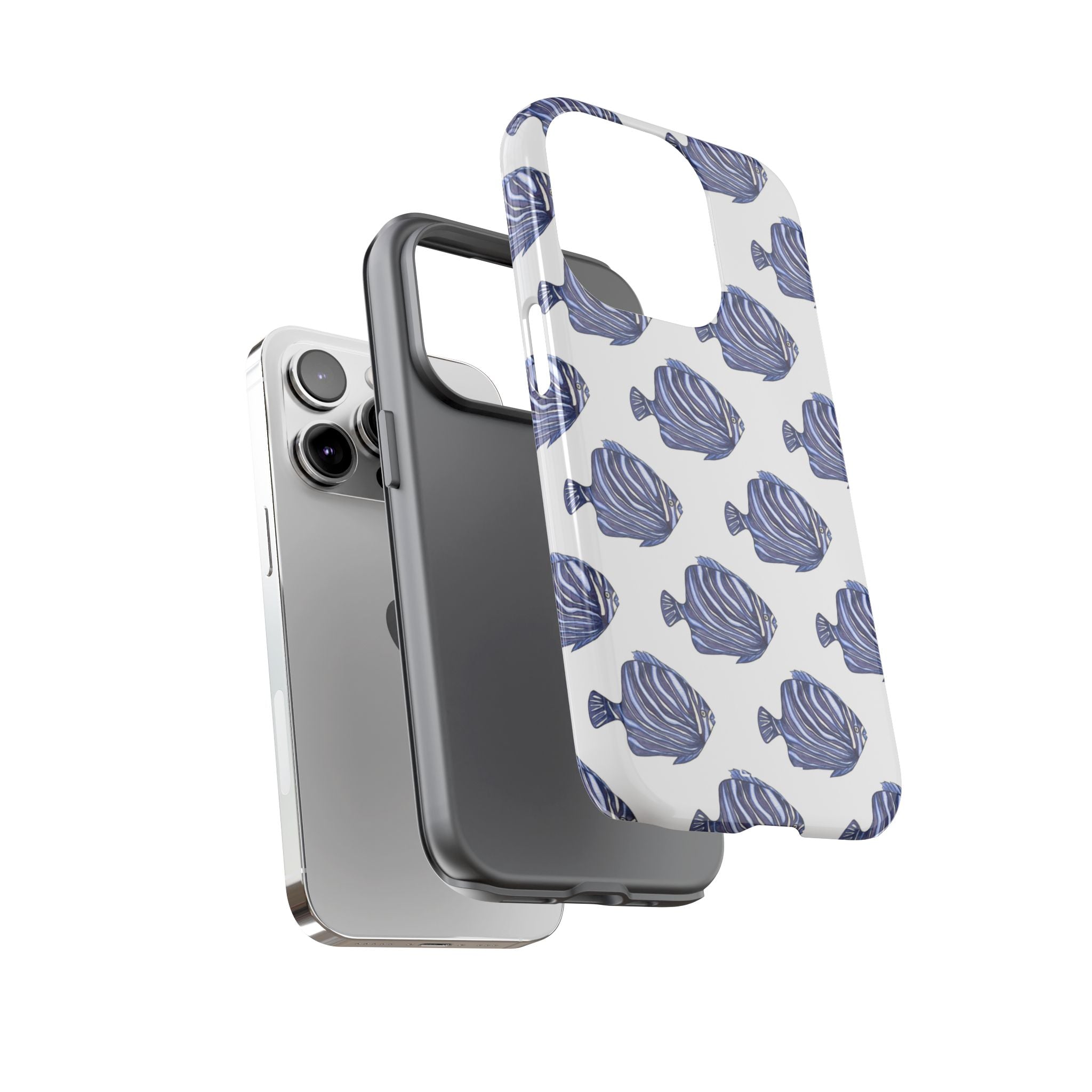 Swimmers Dance Gracefully - iPhone Case