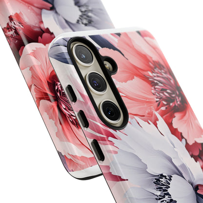 Coral Bloom Samsung S24 Plus Case - Tough