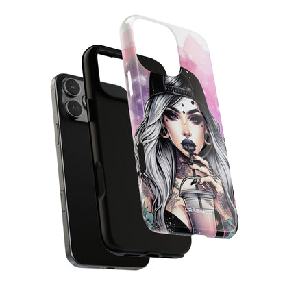 Silver Sip Nebula iPhone 16 Pro Max Case - Tough+