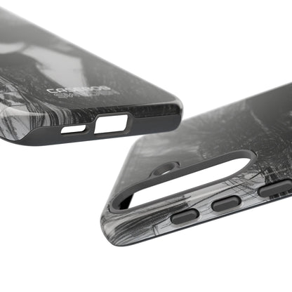 Vintage Feather Elegance Samsung S25 - Tough