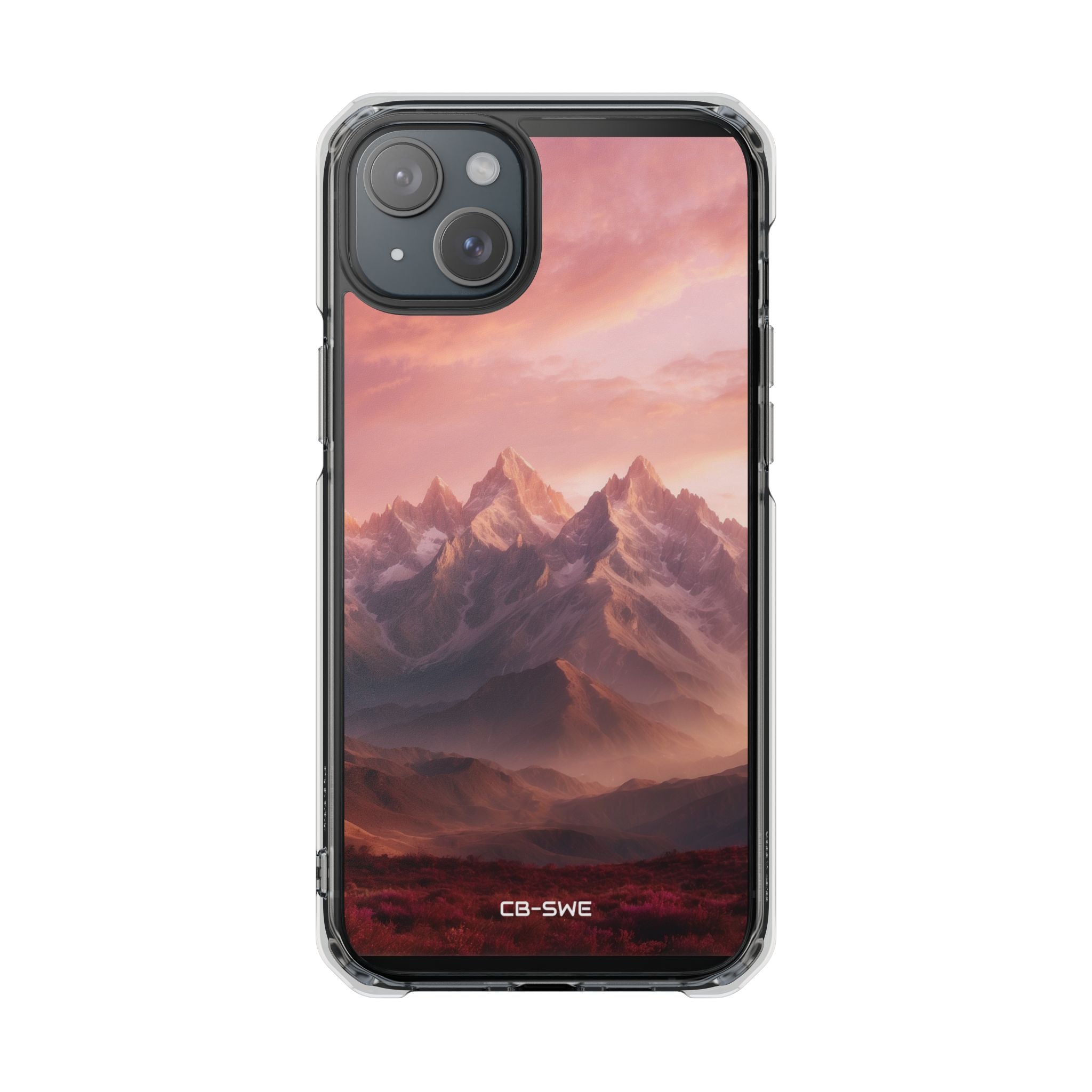 Vibrant Peaks Emerge iPhone Case - Impact