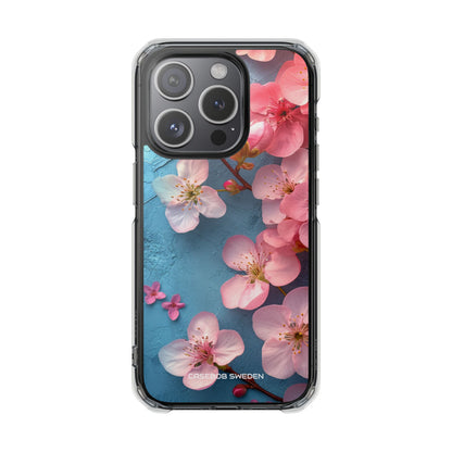 Blossom Serenity Case - Clear Impact iPhone 15 Phone Case