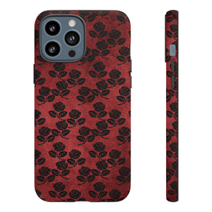 Rosemony Gothic Flower - Protective Phone Case