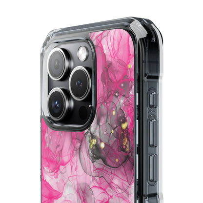 Vibrant Pink Swirls iPhone Case - Impact