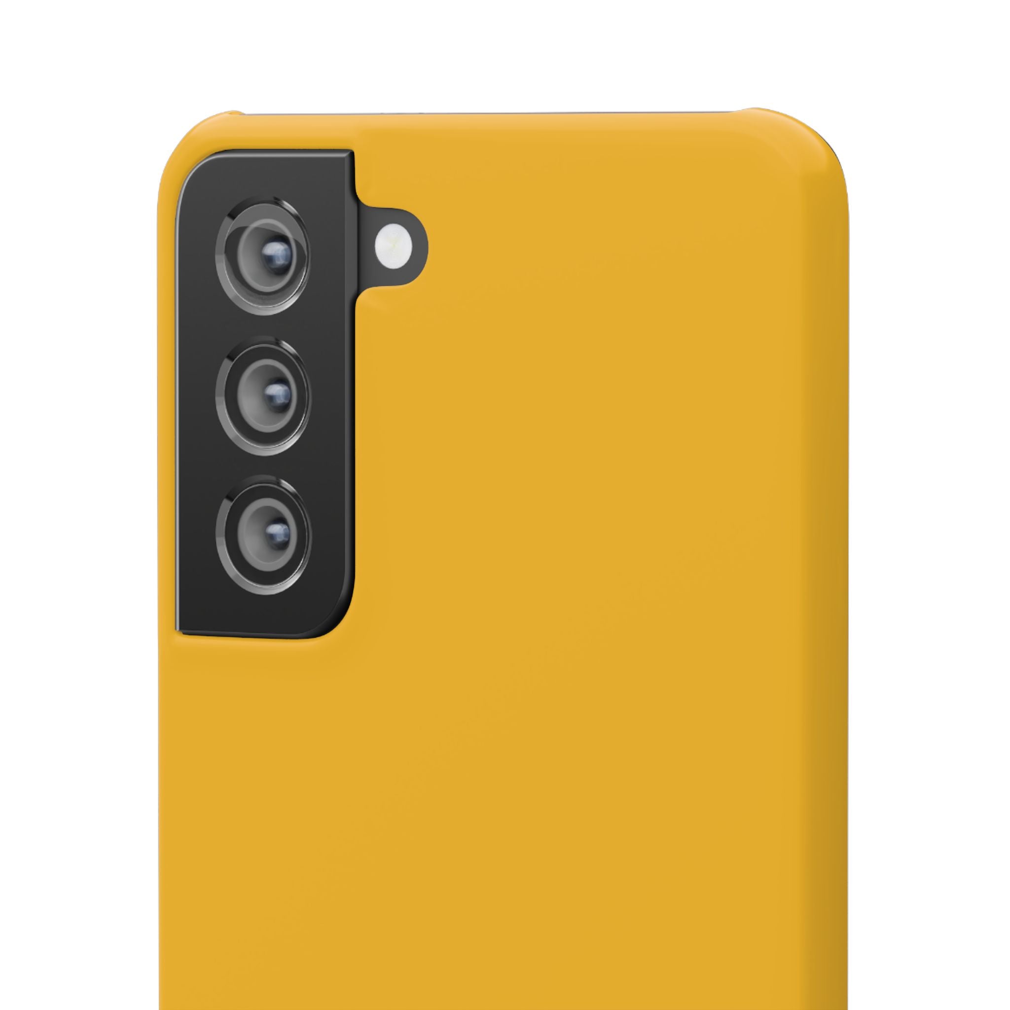 Amber Yellow - Slim Samsung S21 Phone Case