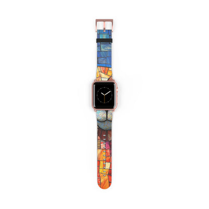 Sunglass Llama Mosaic - Watch Band