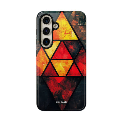 Triangles Illuminate Warmth - Samsung Case