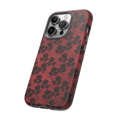 Rosemony Gothic Flower - Protective Phone Case