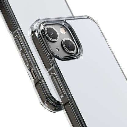 Ghost White - Clear Impact Case for iPhone