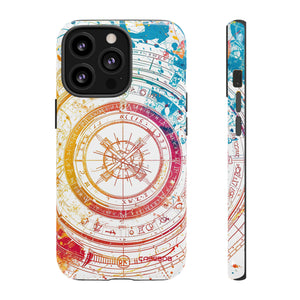 Astrological Wheel Wonders - Protective Phone Case