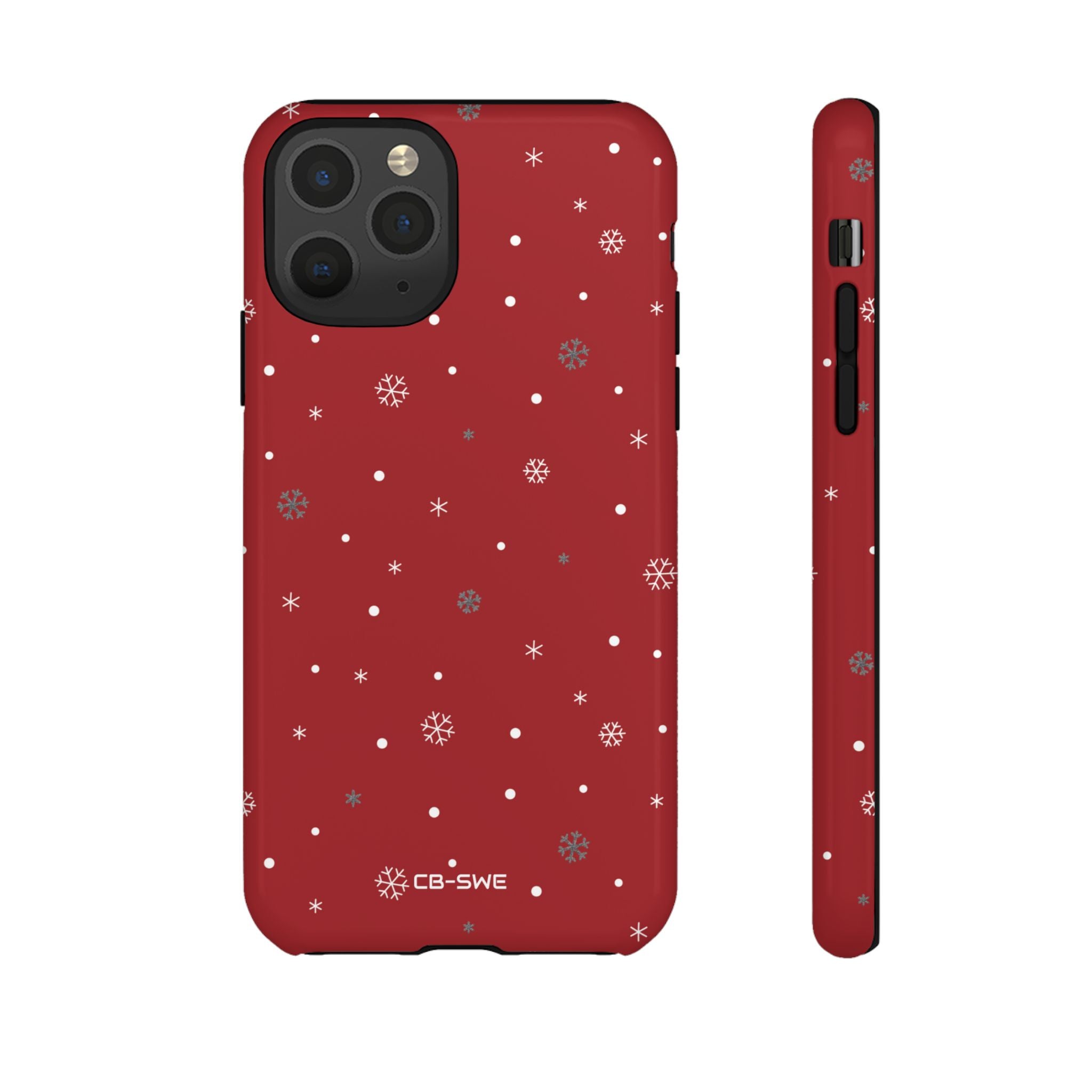 Snowflakes Dance Cheerfully - iPhone Case