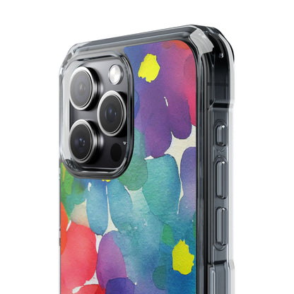 Fluid Color Petals iPhone Case - Impact