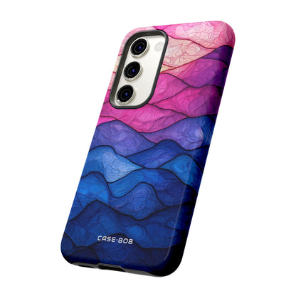 Wavy Vein Gradient Samsung S23 Case - Tough