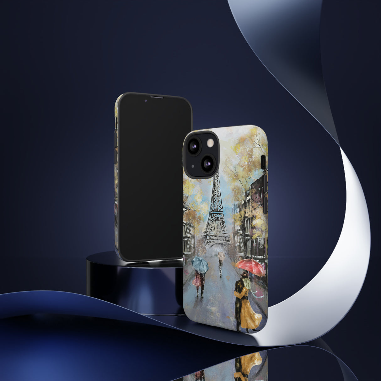 Oil Painting - Paris - Protective Phone Case