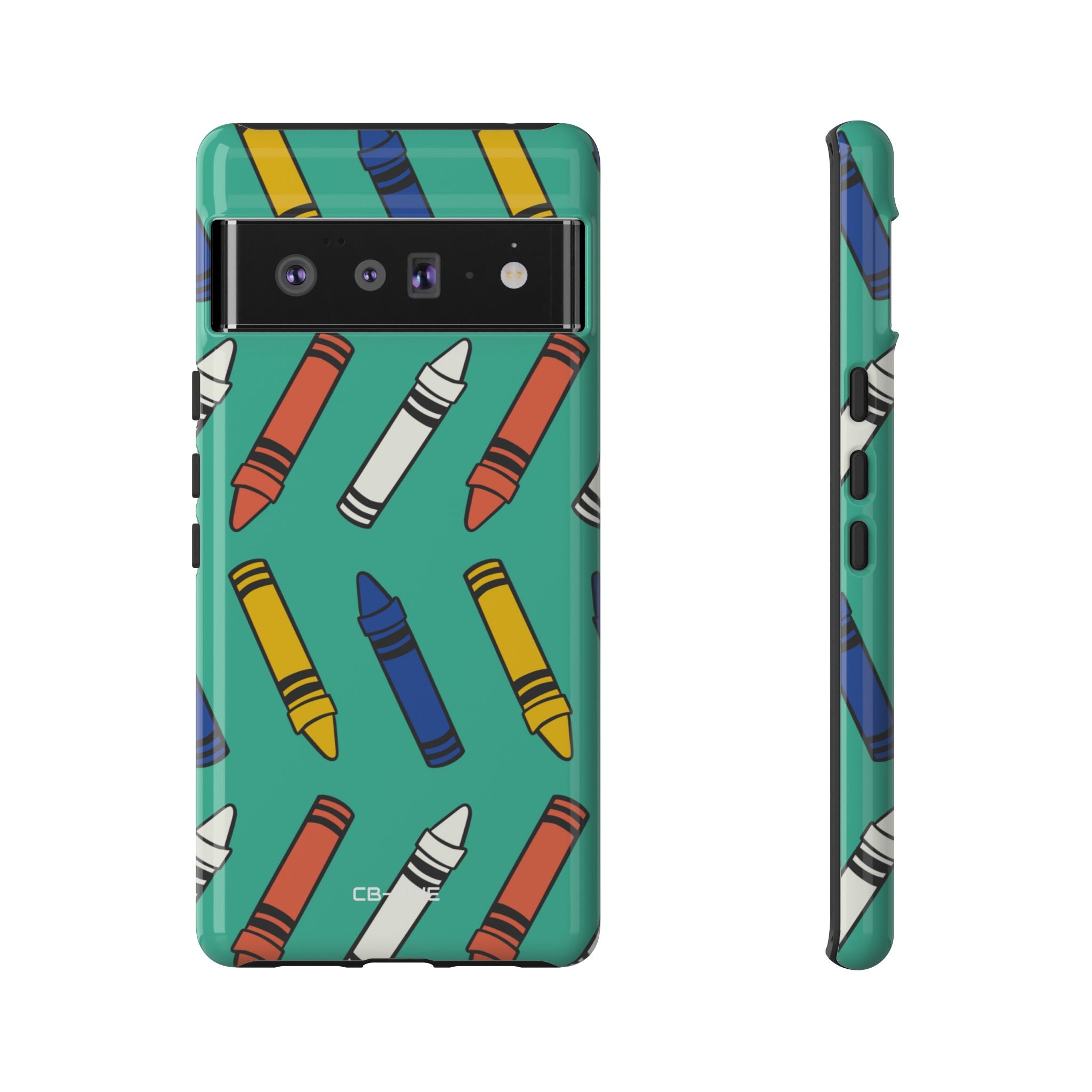 Crayons Dance Playfully - Google Pixel Case