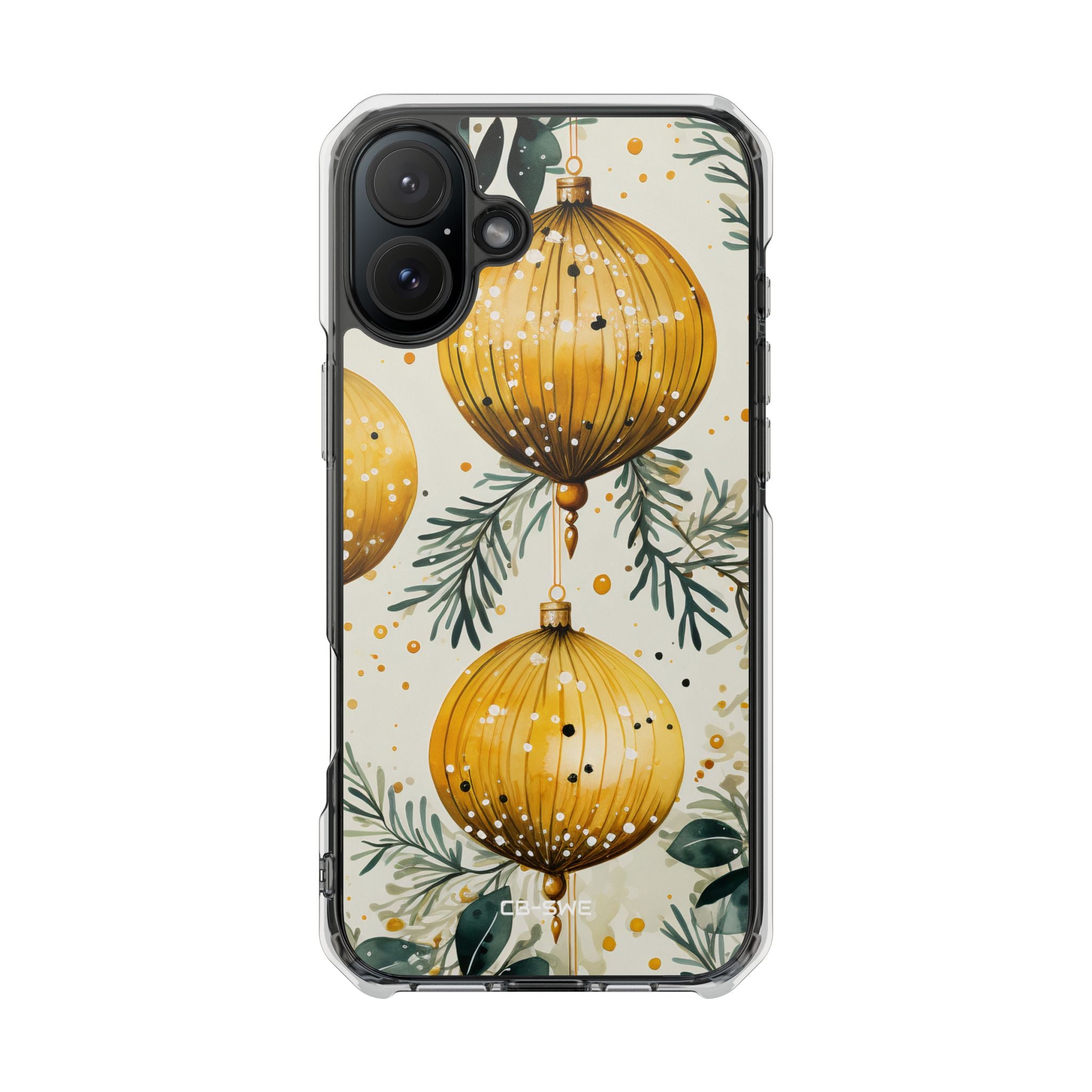 Golden Ornaments Shine iPhone Case - Impact