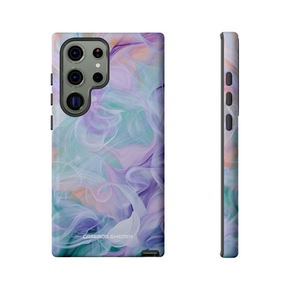 Purple Peach Whirl - Tough Samsung S23 Phone Case