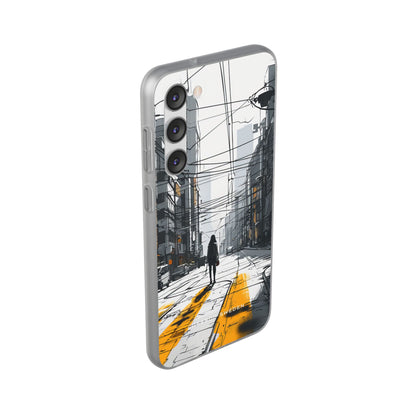 Urban Noir Streetscape Samsung S23 - Flexi Phone Case