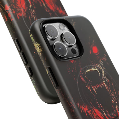 Bloodmoon Wolf's Lament iPhone 16 | Tough+ Phone Case