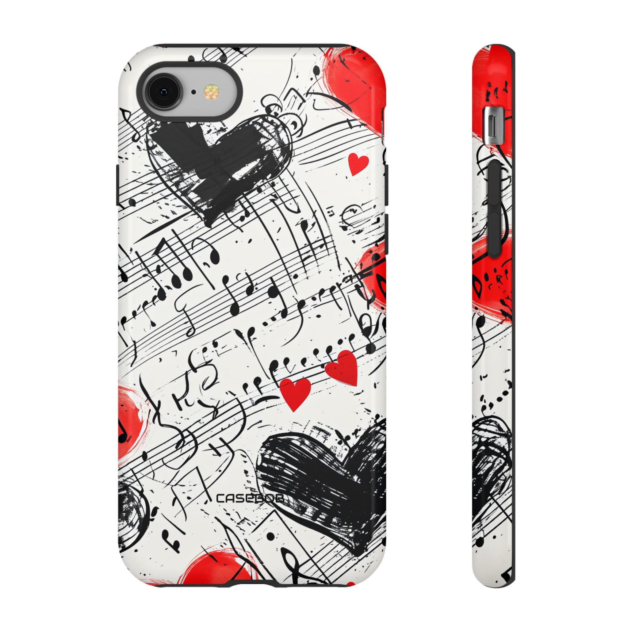 Melodic Love Notes - Protective Pixel Case - Protective Phone Case