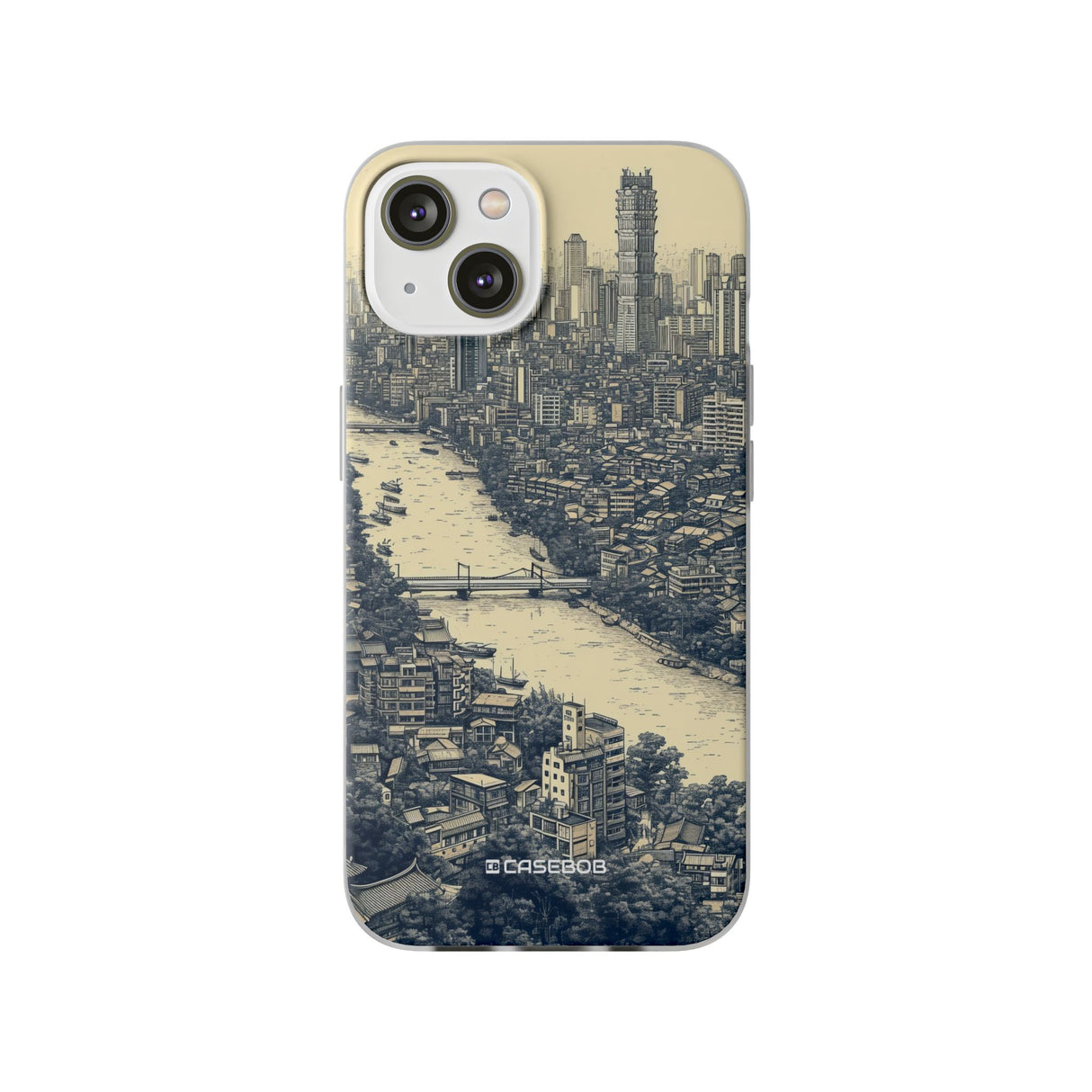 Nostalgic Metropolis | Flexible Phone Case for iPhone