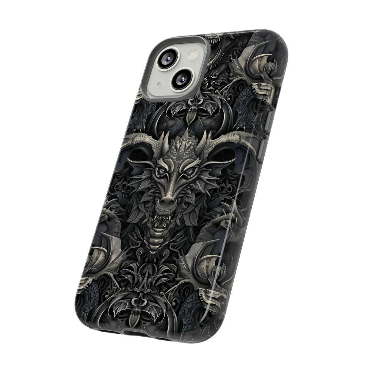 Mythical Gargoyles Tapestry - Protective Phone Case