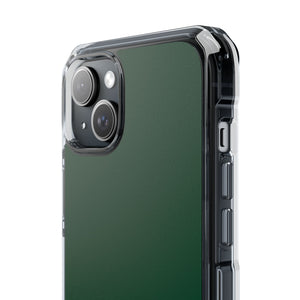 British Racing Green | Handyhülle für iPhone (Clear Impact Case – magnetisch) 