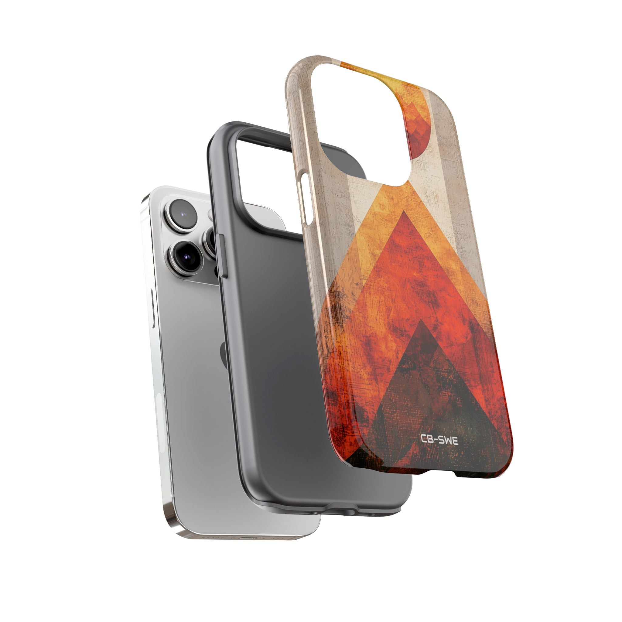 Sun Embraces Mountains - iPhone Case