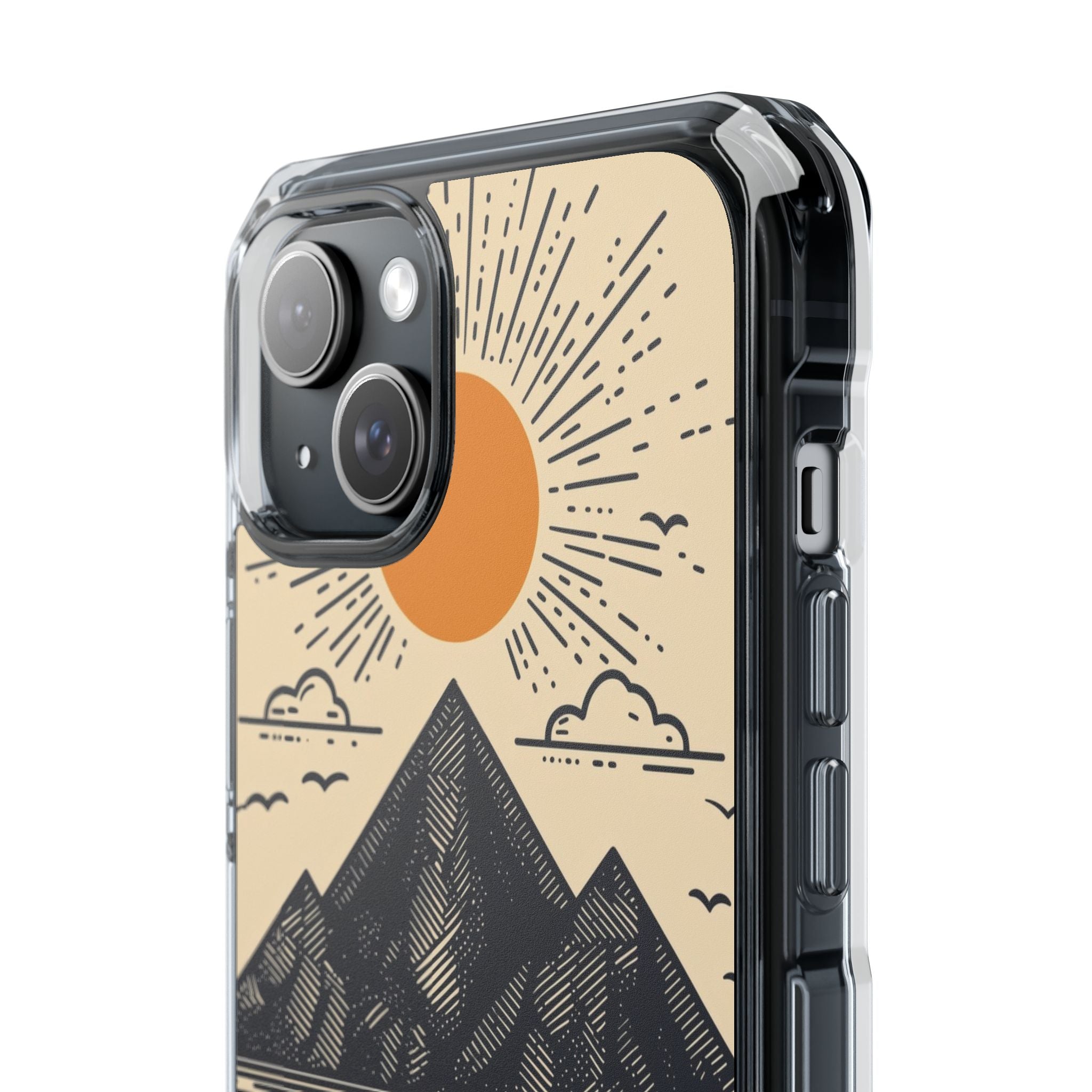 Golden Tent Awaits iPhone Case - Impact