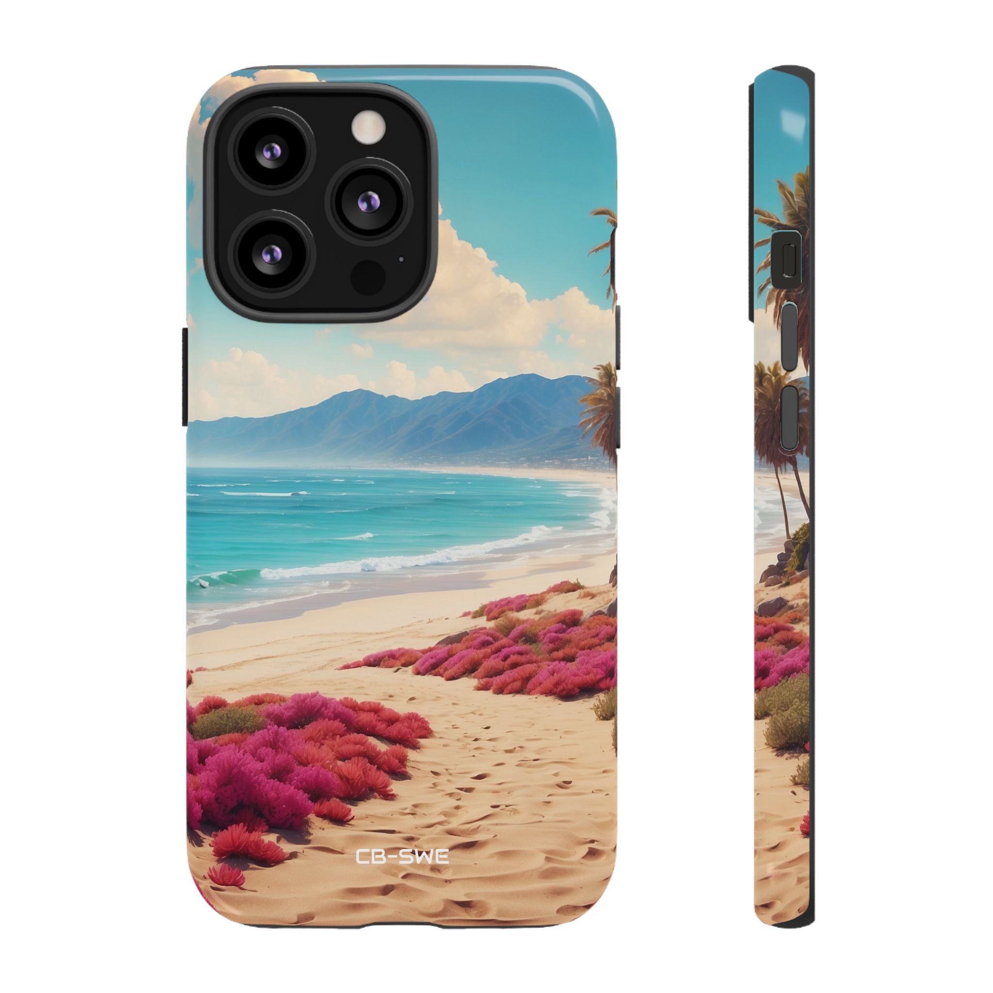 Footprints Trace Sand - iPhone Case