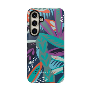 Tropical Leaf Moz - Protective Phone Case