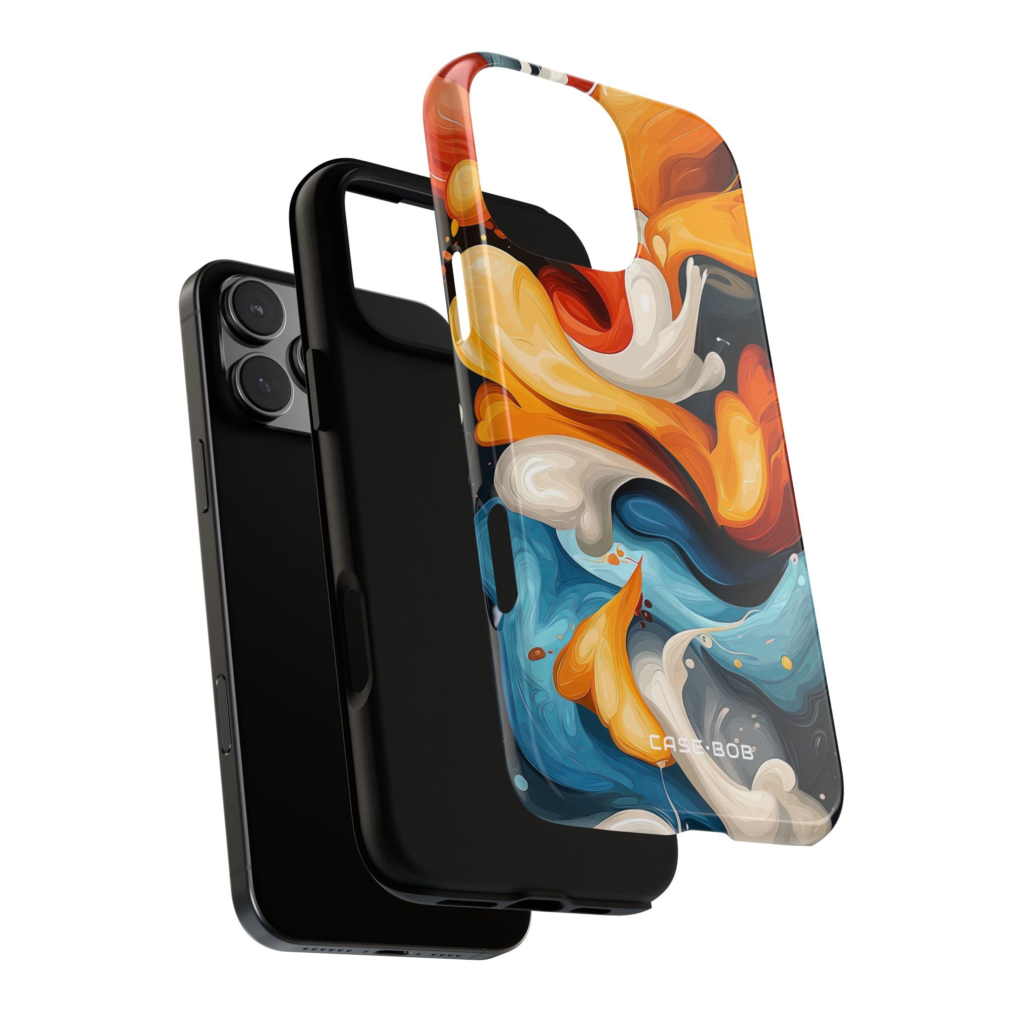 Crimson Ribbon iPhone 16 Pro Max Case - Tough