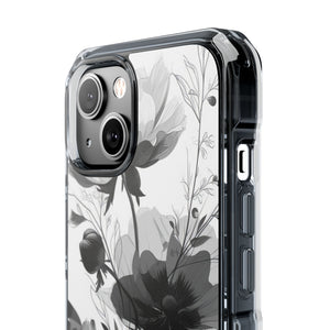 Botanical Elegance - Phone Case for iPhone (Clear Impact - Magnetic)