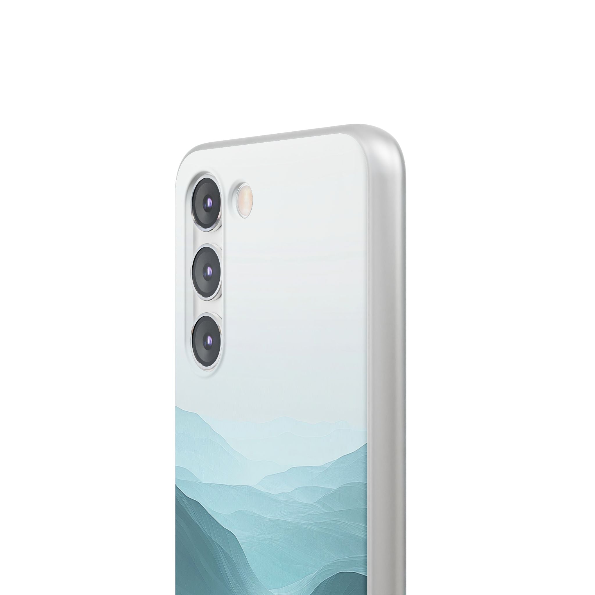 Teal Mist Mountains Samsung S23 Case - Soft