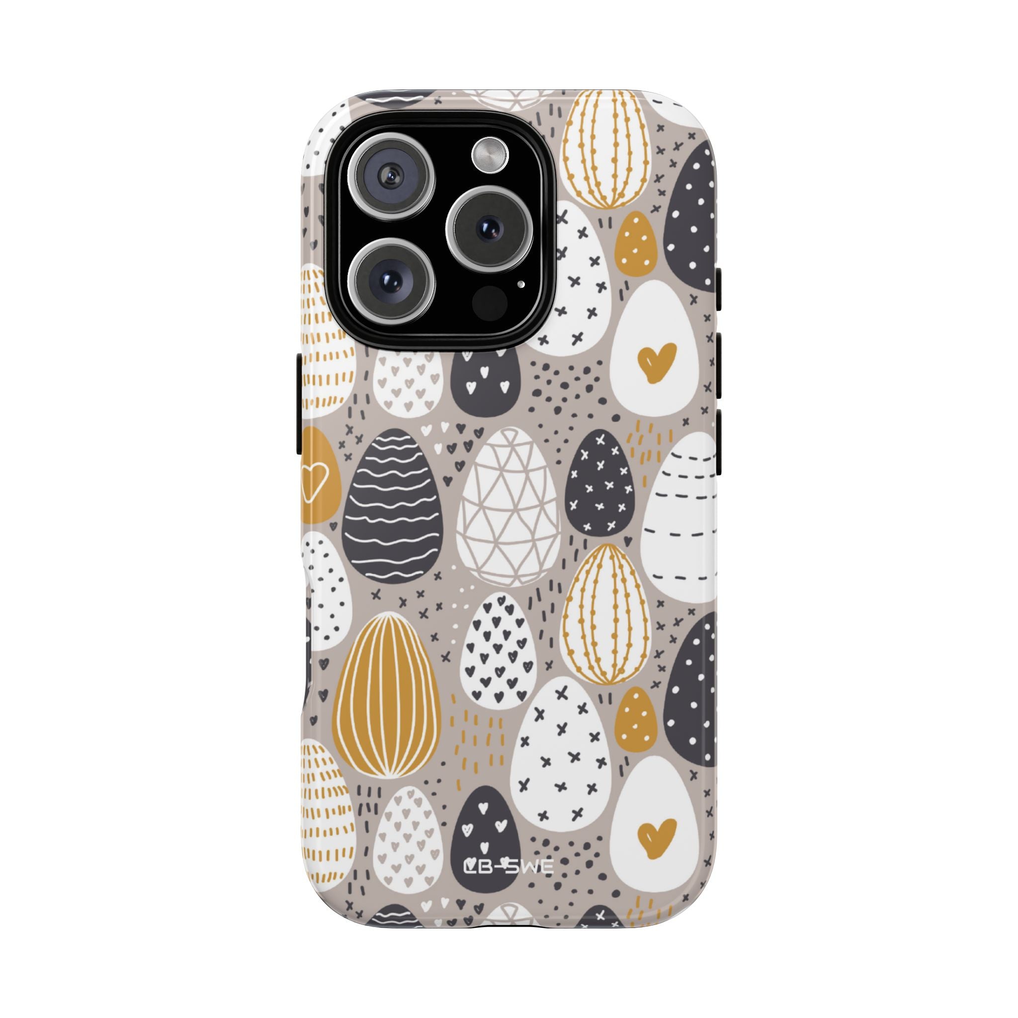 Easter Eggs Playful - iPhone Case