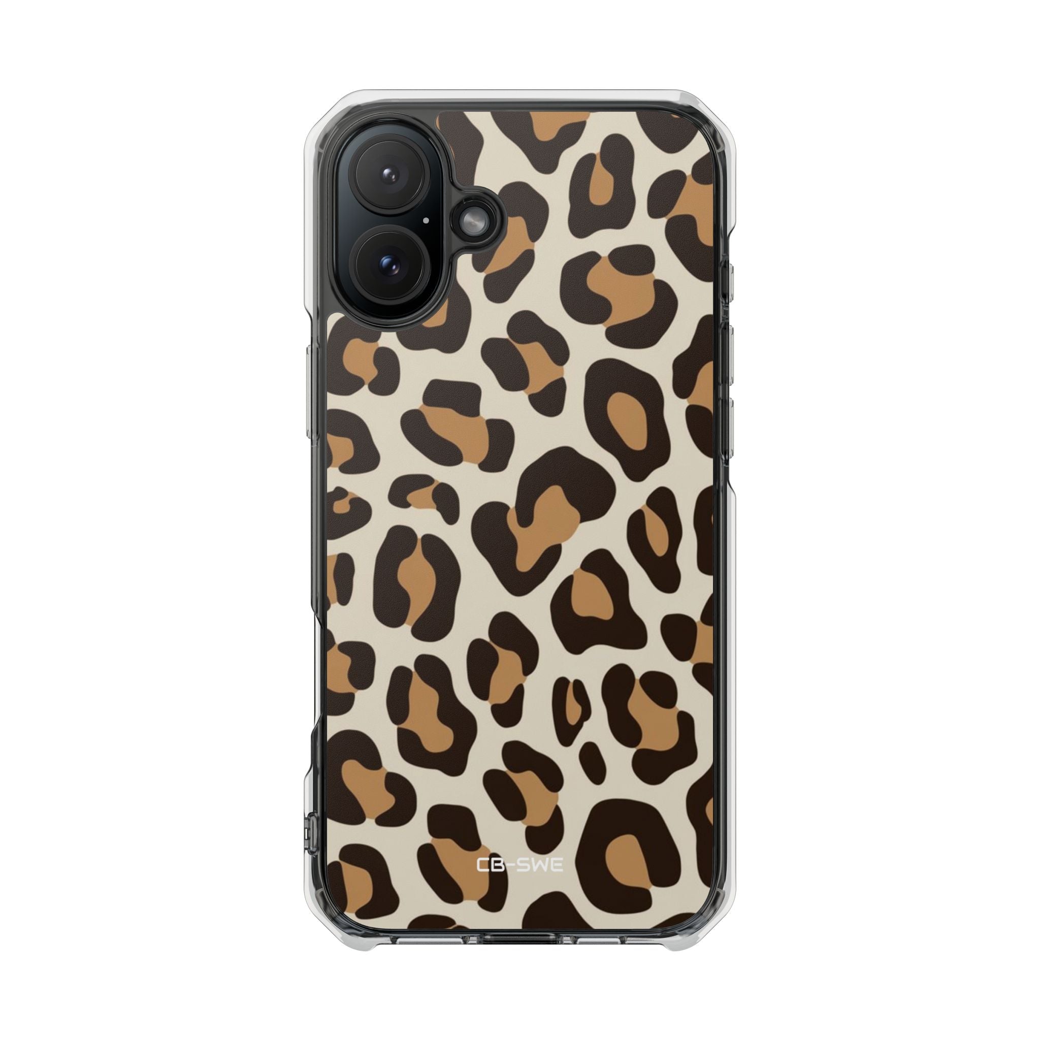 Leopard Print Elegance iPhone Case - Impact