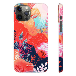 Living Coral Design | Handyhülle für iPhone (Slim Case)