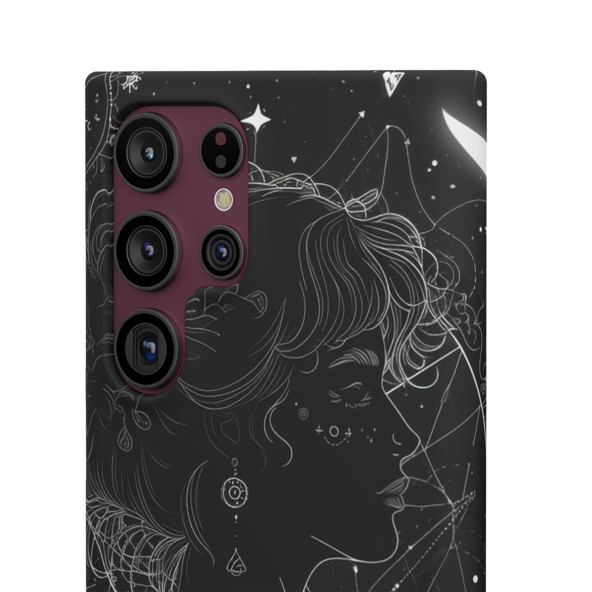 Mystic Starlit Serenity | Slim Phone Case for Samsung